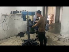 پایه صندلی اداری چرخنده نایلون سیاه قابل تنظیم ارتفاع با پشتیبانی کمری و چرخ ها