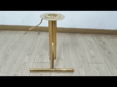 لوازم جانبی صندلی های طلایی با رنگ های سفارشی و سبک مدرن