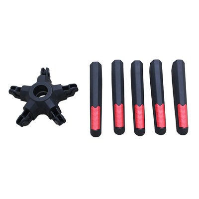 قیمت مناسب عمده فروشی 350mm شعاع نایلون صندلی اداری پایه چرخدار با پا جدا کننده caster آنلاین