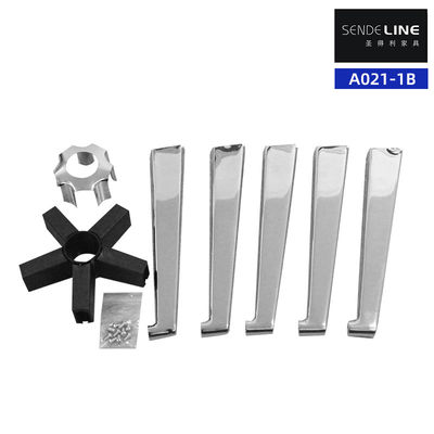 قیمت مناسب جدا کردن لوازم جانبی صندلی چرخدار کروم / اسپری Bifma تست پنج ستاره پایه پای آنلاین