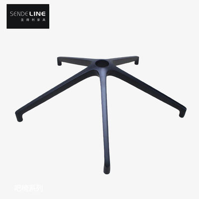 قیمت مناسب پایه فلزی صندلی اداری با حمایت کمری و چرخدار صاف آلومینیوم آلیاژ با دوام آنلاین