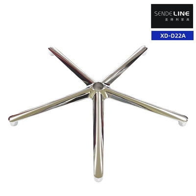 قیمت مناسب صندلی اداری سبک سیاه آلومینیوم پایه تنظیم ارتفاع با قاب فلزی آنلاین