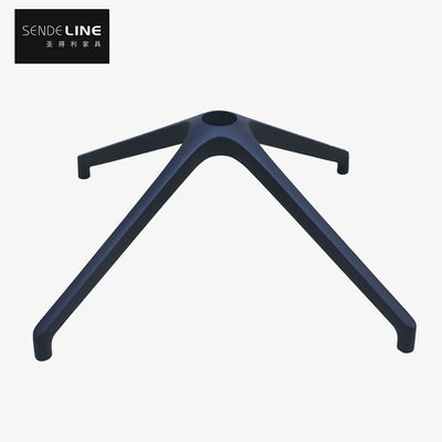 قیمت مناسب صندلی اداری سیاه مات پایه فلزی تنظیم ارتفاع سبک مدرن آنلاین