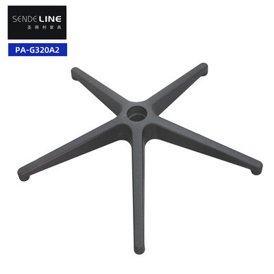 صندلی اداری نایلونی قابل تنظیم پایه جایگزین ergonomic پنج ستاره پا
