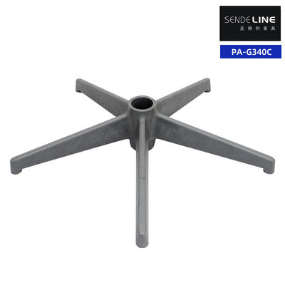 صندلی اداری نایلون پایه چرخدار پنج ستاره پای صندلی پاها قطر 660mm 600mm