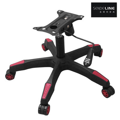 قیمت مناسب صندلی اداری انعطاف پذیر پنج ستاره پایه نایلون صندلی رولینگ صاف پایه چند رنگ آنلاین