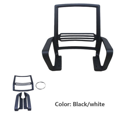 Office chair Swivel chair assembly plastic fiber back office chair plastic parts