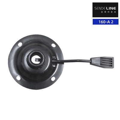 قیمت مناسب خانه دفتر صندلی چرخش شاسی دور 160mm راحت با حمایت کمری آنلاین