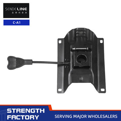 قیمت مناسب صندلی اداری روراتی سیاه مکانیسم چرخنده ارتفاع قابل تنظیم سفارشی آنلاین