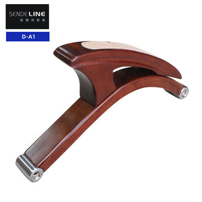 قیمت مناسب دفتر خانه صندلی چوبی بازوپای قرمز قهوه ای چوبی آنلاین