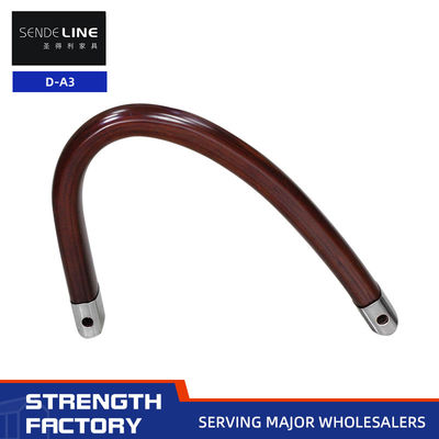 قیمت مناسب صندلی چوبی جامد سبک مدرن آرمان راحت قهوه ای قرمز برای خانه / دفتر آنلاین