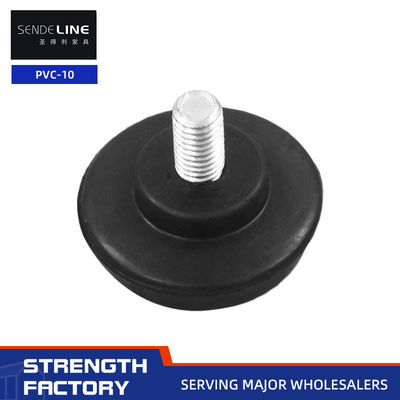 قیمت مناسب M8 پاهای میز قابل تنظیم قطر پایه 38 میلی متر صندلی چرخدار دفتر کفپوش پا آنلاین