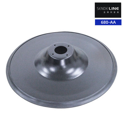 قیمت مناسب پایه صندلی رنگی رنگی سیاه با اسپری دایره ای با ضخامت دیواری 3.0 آنلاین