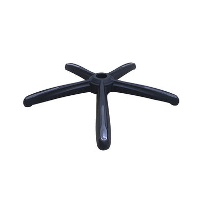 Factory  700mm Black Nylon Office Chair Swivel Base with Lumbar Support and Casters