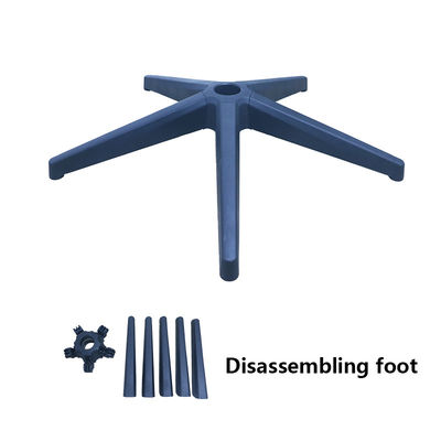قیمت مناسب جداسازی جدید از آزمون Bifma عبور کرد صندلی چرخ دار نیلونی سیاه با پای قابل جدا کردن و چرخ ها آنلاین