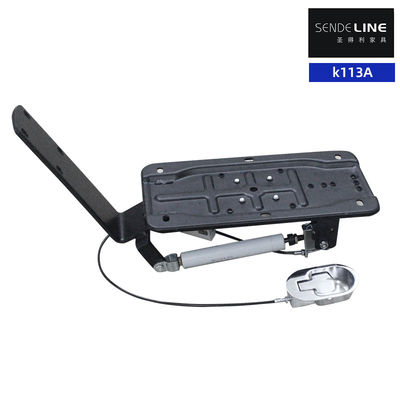 قیمت مناسب صندلی حیاط سیاه مات پمپ روغن براکت با پشت دراز افعال پایه آنلاین