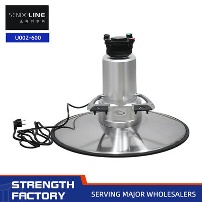 قیمت مناسب 600mm کروم صندلی آرایشگر پایه الکتریکی 140# پارسهای آرایشگاه مو - ارتفاع قابل تنظیم 41-53 سانتی متر آنلاین