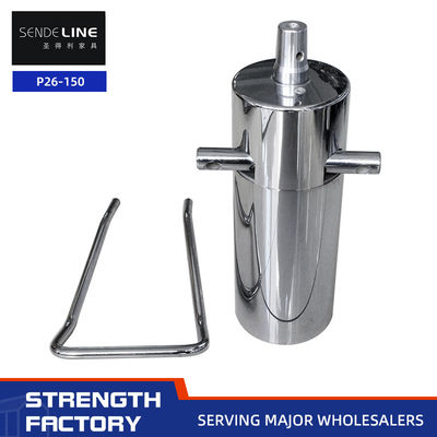 قیمت مناسب پایه صندلی آرایشگر حرفه ای با پمپ روغن پایه آهن ریخته 200N کروم آنلاین