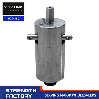 قیمت مناسب 180MM سفر 7.43kg پایه صندلی حلاق با آهن ریخته محکم و کروم پوششی پمپ روغن بلند آنلاین