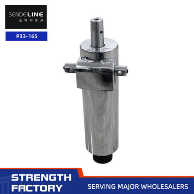 قیمت مناسب 165mm سفر پایه صندلی اصلاح کروم با 5.2 کیلوگرم پمپ روغن آهن ریخته فشار بلند 200 N آنلاین