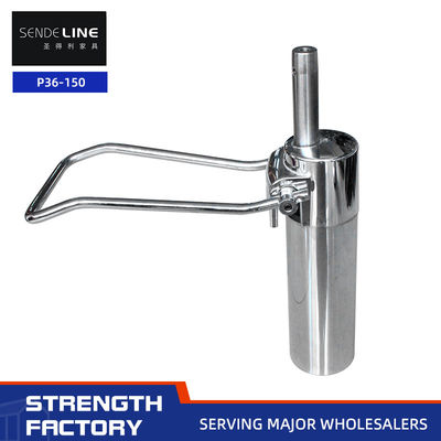 قیمت مناسب رنگ پوشش / طلای 5 کیلوگرم سنگ آهن ریخته پایه صندلی حلاق با 150 میلی متر سفر پمپ هیدرولیک لیفت آنلاین