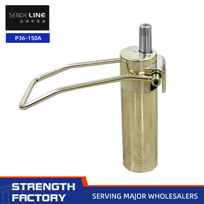 قیمت مناسب طلا 5 کیلوگرم آهن ریخته پایه صندلی آرایشگر با 150 میلی متر سفر پمپ هیدرولیک لیفت آنلاین