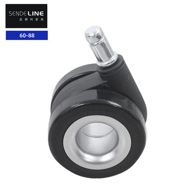 قیمت مناسب صندلی اداری نقره ای سوراخ شده برای صندلی چرخ دار 60 میلی متر قطر چرخ چرخ دار آنلاین