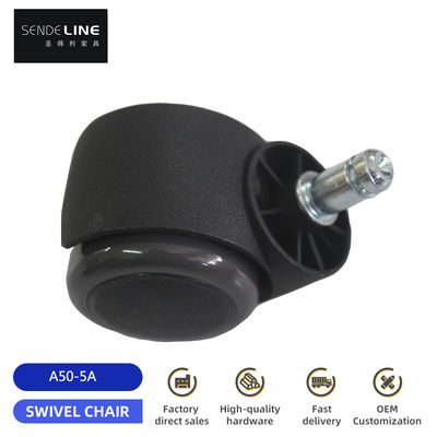 50mm Universal Office Chair Pulley Replacement With Nylon PVC Bifma Test And 50kg Load Capacity 50mm Universal Office Chair Pulley Replacement with Nylon PVC Bifma Test And 50kg Load Capacity 50mm Universal Office Chair Pulley Replacement With Nylon PVC Bifma Test And 50kg Office Chair Replacement با نیلون پی وی سی امتحان بیفما و ظرفیت حمل 50 کیلوگرم