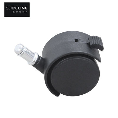 قیمت مناسب ظرفیت حمل 50 کیلوگرم صندلی دفتر چرخ چرخ ارگونومیک نرم رول خاموش نایلون آنلاین