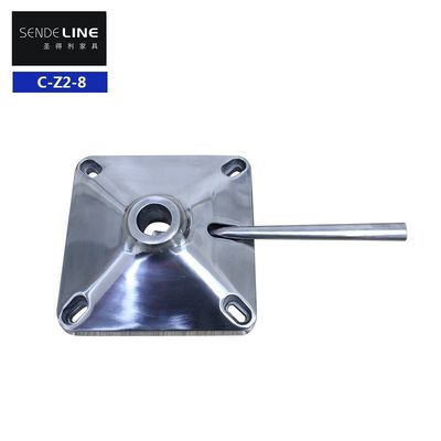 قیمت مناسب ظرفیت وزن سنگین الومینیوم آله صندلی دفتر بدون پشتیبانی کمری آنلاین