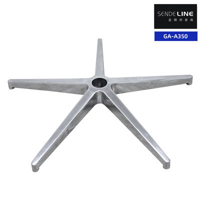 قیمت مناسب قطر 700mm صندلی اداری پایه فلزی رنگ روشن و رنگ قابل تنظیم برای نشستن راحت آنلاین