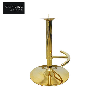 قیمت مناسب عمده فروشی صندلی بار لوازم جانبی تیتانیوم طلا صندلی بار گرد کفپوش پایه صندلی بار یک قطعه کفپوش آنلاین