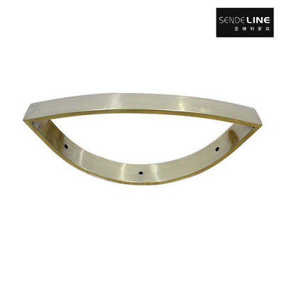 قیمت مناسب تیتانیوم طلا صندلی سالن زیبایی فولاد ضد زنگ دستمال صندلی آرایشگر پایه عملکرد بالا و دوام آنلاین