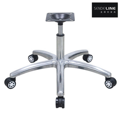 قیمت مناسب صندلی اداری 360 درجه قابل چرخش و تنظیم ارگونومیک پایه آلومینیوم آلیاژ پنج ستاره پاهای صندلی آنلاین