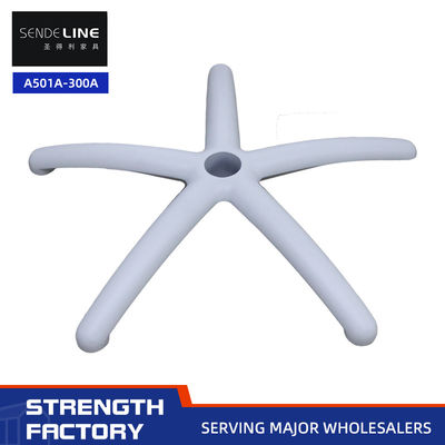 قیمت مناسب پايه صندلي اداري ايستگاهي 75 ميلي متري با قطر 600 ميلي متري و پاهاي آليومينيوم سفيد 5 ستاره آنلاین