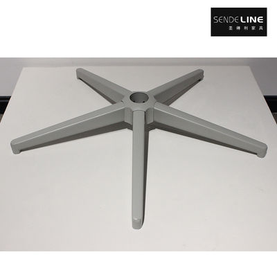 قیمت مناسب High-end iron welded office chair base, grey 700/640mm five-star feet آنلاین