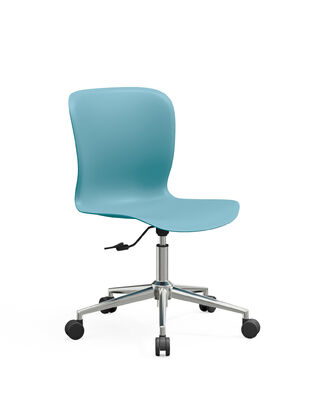 قیمت مناسب صندلی پلاستیکی مدرن با پایه پنج ستاره ای صندلی ناهار خوری قابل جمع و جور راه حل نشستن سبک وزن و با دوام برای چند منظوره آنلاین