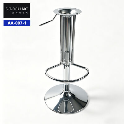 قیمت مناسب پایه صندلی بار با تنظیم ارتفاع 515-775 میلی متر، چرخش 360 درجه و ساختار آهنی بادوام برای مکان های تفریحی آنلاین